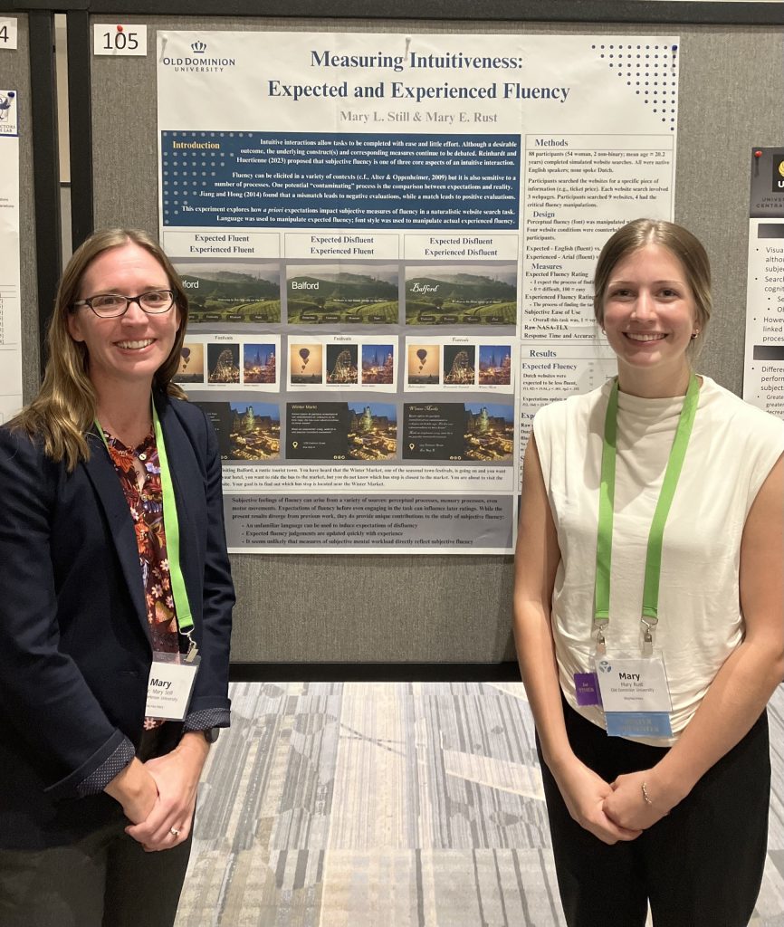 BIKE lab researchers presenting a poster at a conference