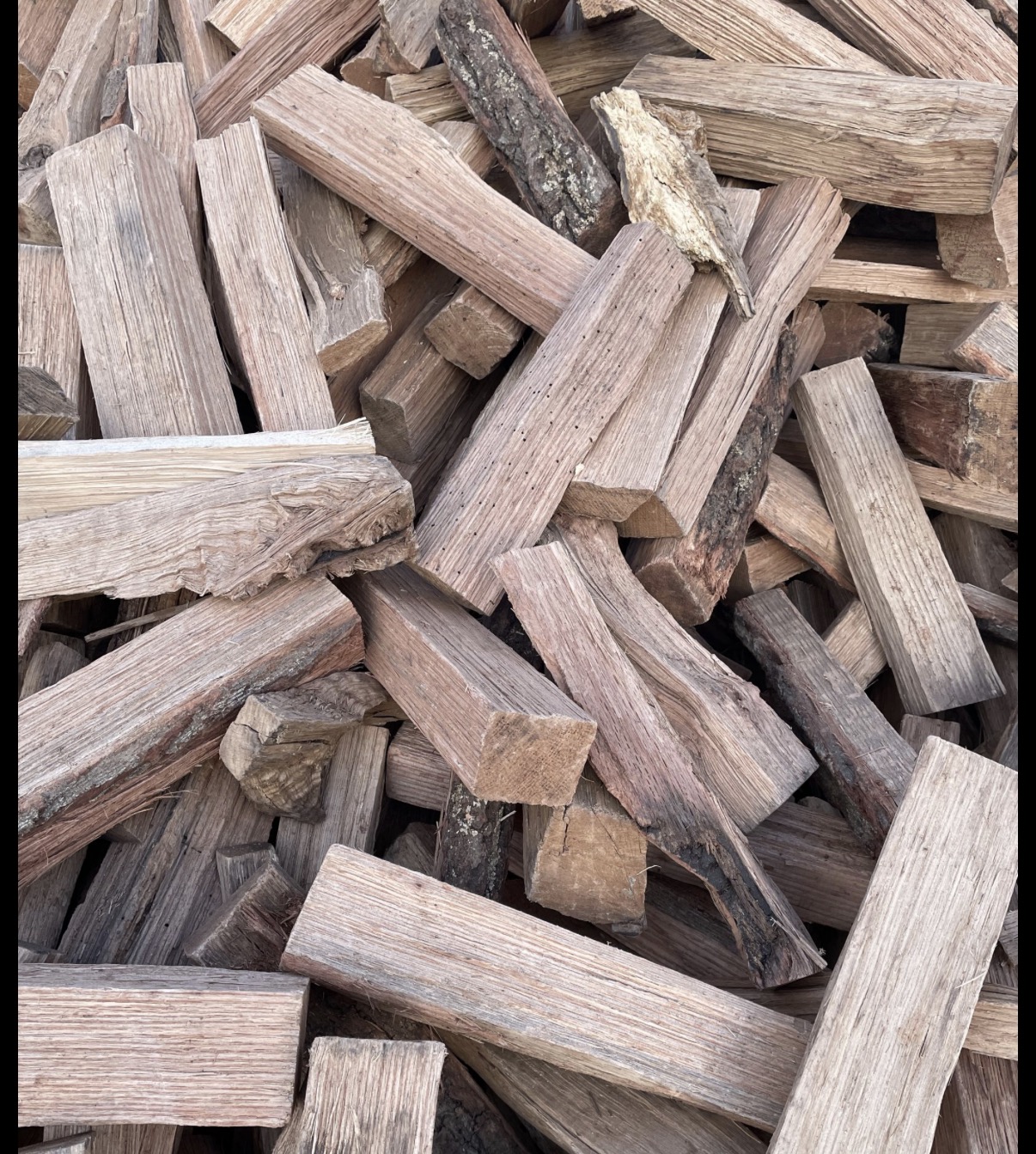 Oak firewood