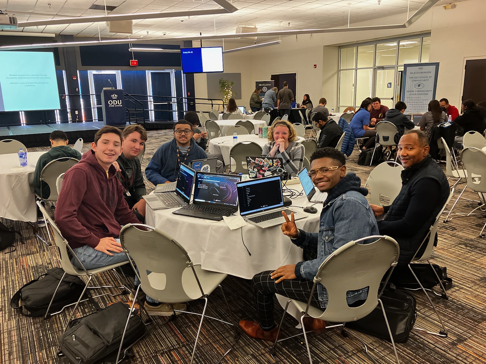 Picture taken from the CyberOps Event