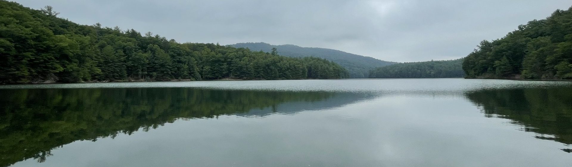 Lynchburg Reservoir reflection