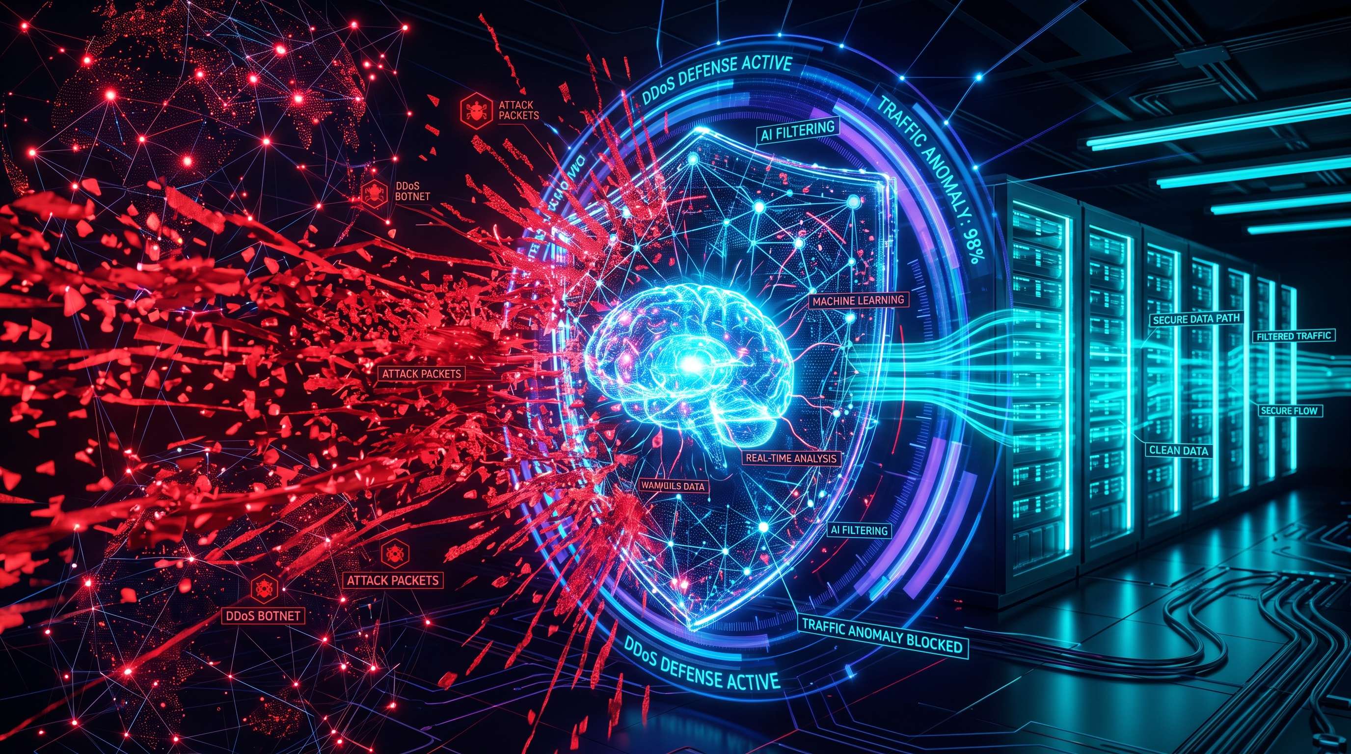 How ML Detects DDoS Attacks: Benefits and Limits