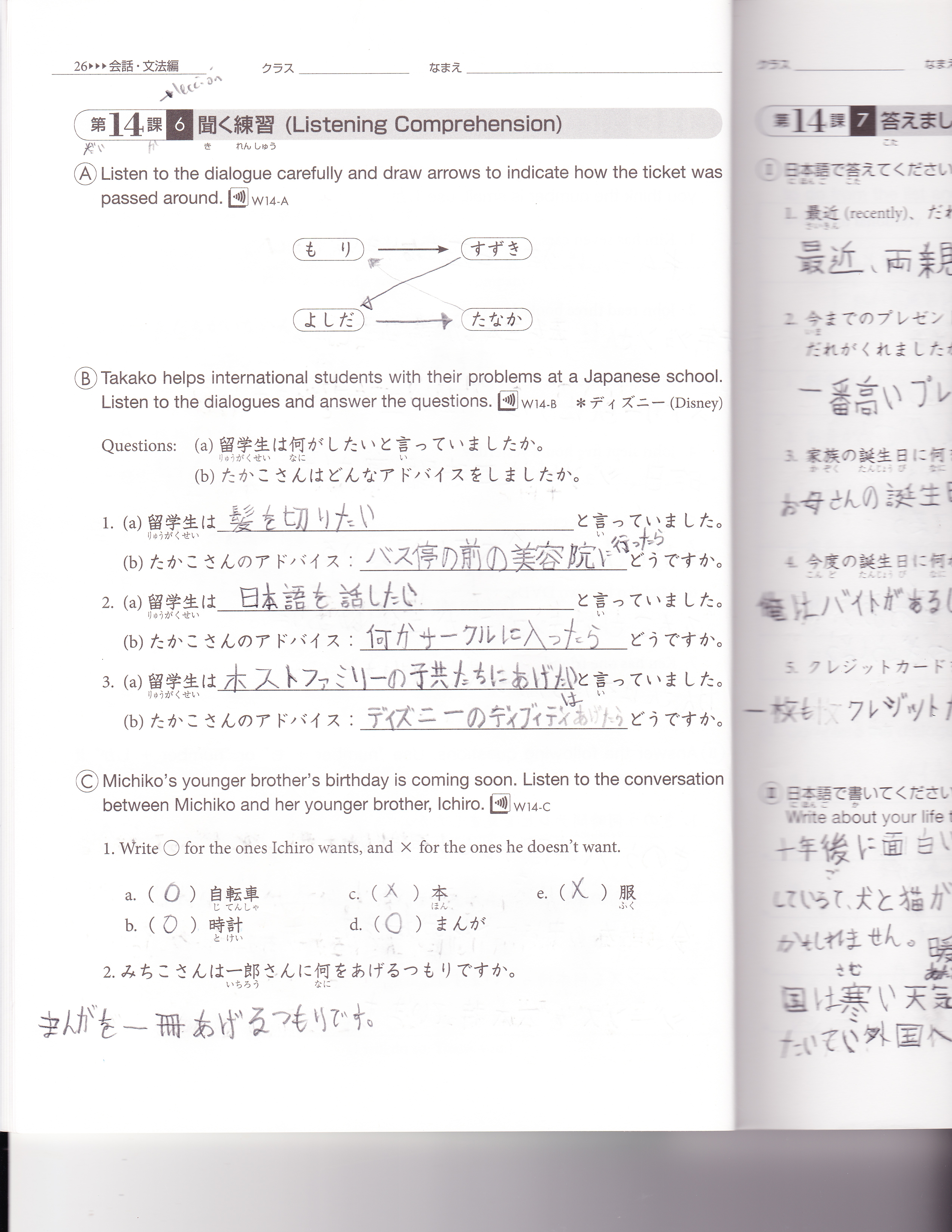 ECC hands-on communication 語学・辞書・学習参考書