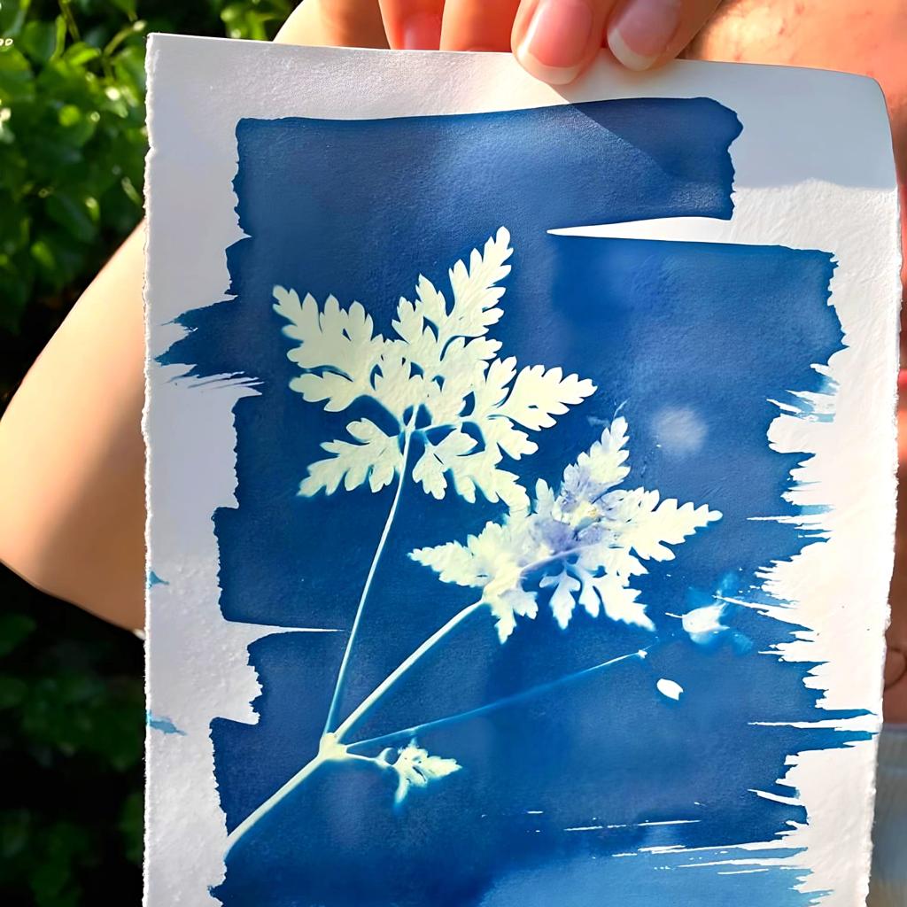 Cyanotype exposure process