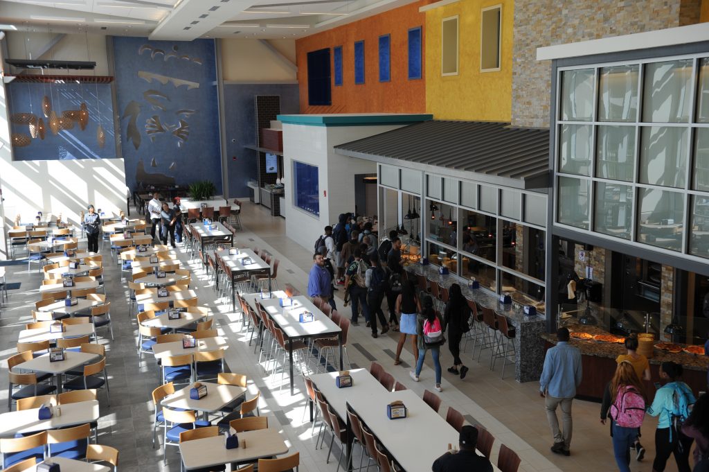 Broderick Dining Commons, September 2016