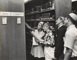 Freshmen Library Orientation, 1968